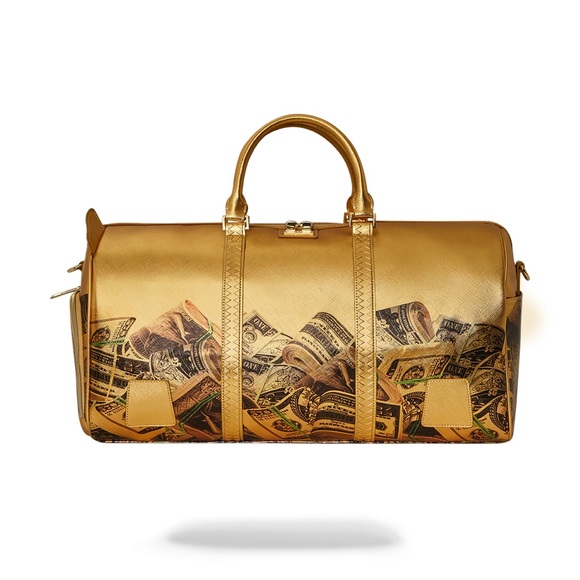 Sprayground Squid Game Collab Piggy Bank Duffle